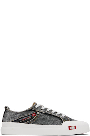 Gray & White S-Athos Nmd Low Sneakers