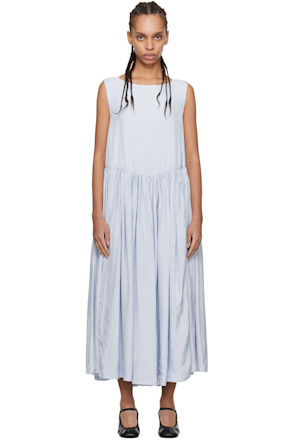 Blue Pomme Midi Dress