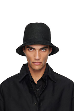 Black Braided Hat