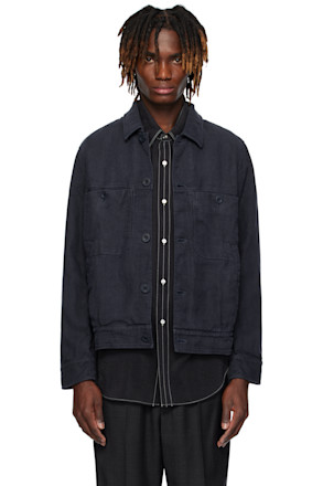 Navy Johnsen Jacket
