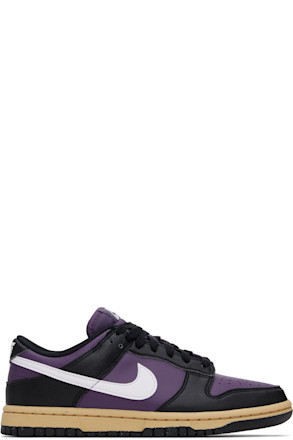 Purple & Black Dunk Low Next Nature Sneakers