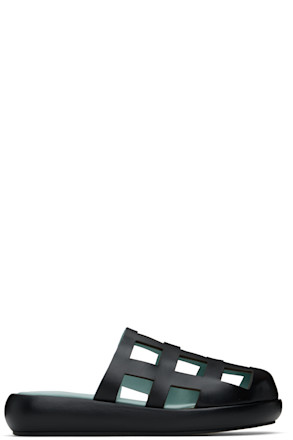Black Sammy Slippers