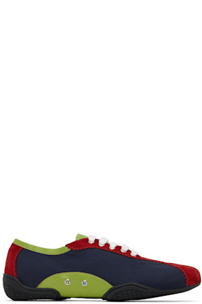 Navy & Red Simone Sneakers