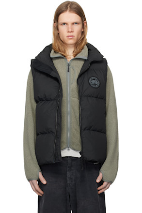 Black 'Black Label' Lawrence Down Vest