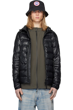 Black 'Black Label' Crofton Down Jacket