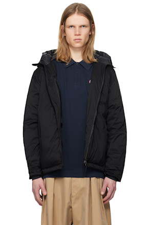 Black 'Black Label' Lodge Down Jacket