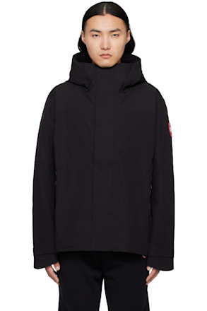 Black Rupert Rain Jacket