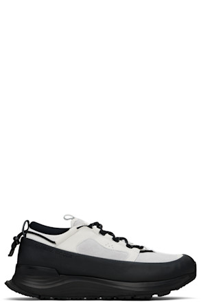 White & Black Glacier Trail Sneakers