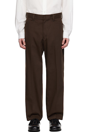 Brown WP Wide Trousers