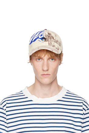 Beige Regenerated Tote Bags Baseball Cap