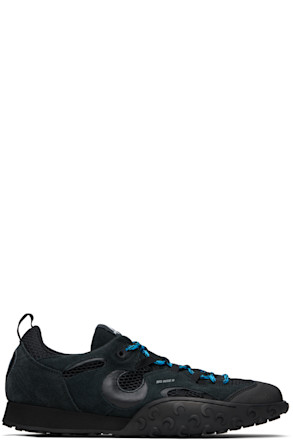 Black Suede Leather MS Rise Tyko Sneakers