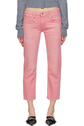 Pink Boy Straight Jeans