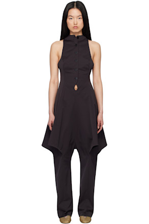 Black Lazzat Jumpsuit