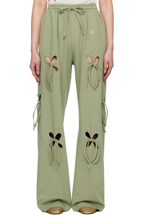 Green Petal Lounge Pants