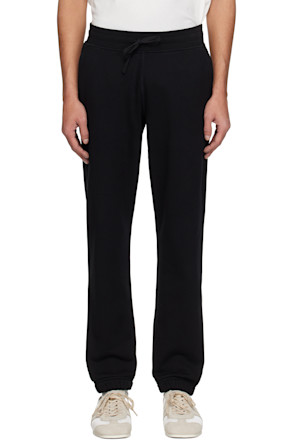 Black Midweight Terry Standard Sweatpants