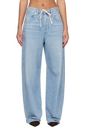 Blue Brynn Drawstring Jeans