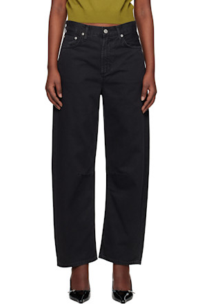Black Miro Relaxed Jeans