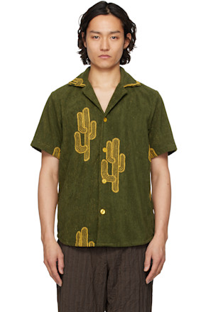 Green & Yellow Mezcal Cuba Terry Shirt