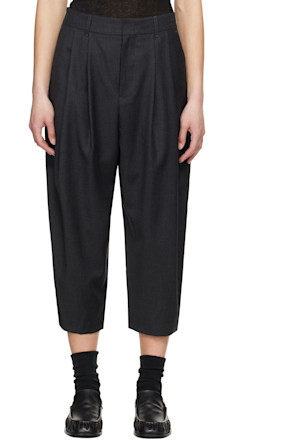 Gray Sig; BK Tag 01 Trousers