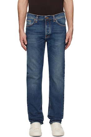 Blue Solid Ollie Jeans