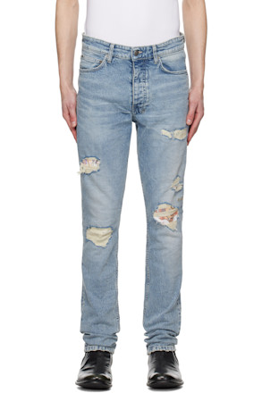Blue Chitch Champagne Destroy Sketch Jeans