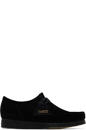 Black Wallabee Derbys
