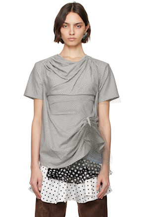 Gray Cinched T-shirt