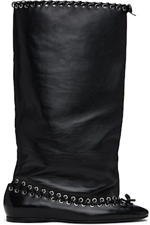 Black Level Flat Boots