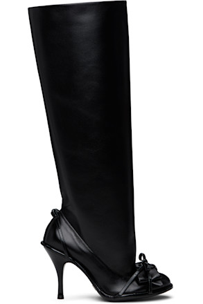 Black Double Tall Boots