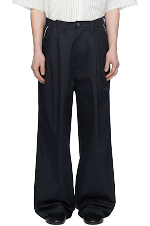 Navy Suit Trousers