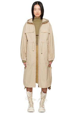 Beige Peronne Long Coat