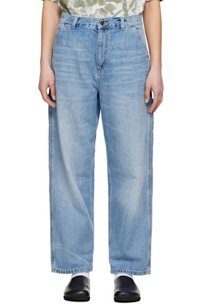 Blue Brandon Single Knee Jeans