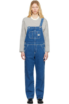 Blue Bib Straight Overalls