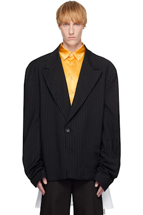 Black Oversized Suit Blazer