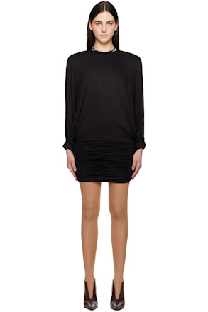 Black Babette Minidress