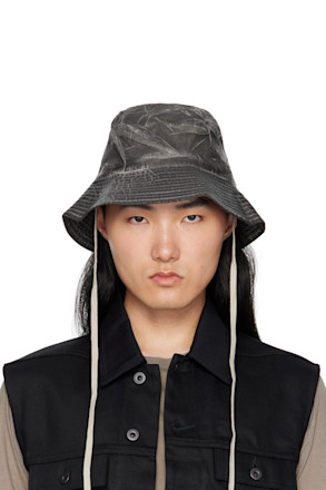 Gray Hollywood Gilligan Bucket Hat