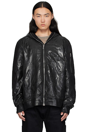 Black Hollywood Flight Bomber Jacket