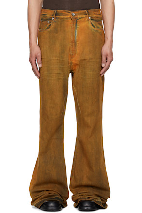 Orange Hollywood Bolan Bootcut Jeans