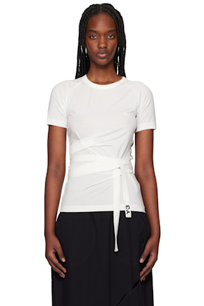 White Wrap T-shirt