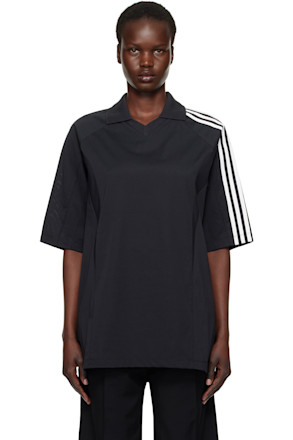 Black Cut Line Polo