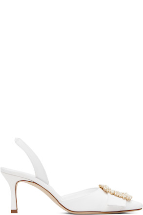 White Gibsli Heels