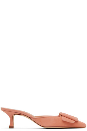 Pink Maysale Mules