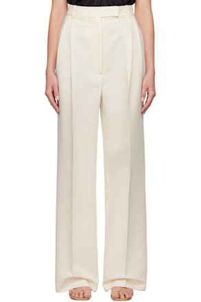 Off-White High-Waist Tailored Trousers