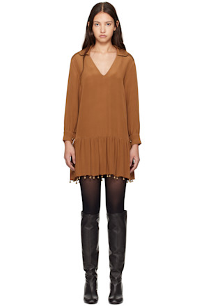 Tan Eddy Minidress