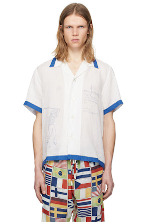 White Club Champion Short Sleeve Shirt