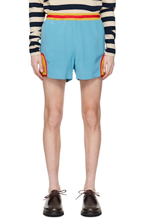Blue Star Field Shorts