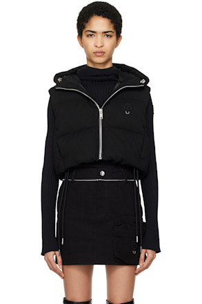 Moncler x Willow Smith Black Alexi Down Vest