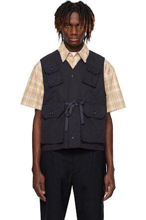 Navy C-1 Vest