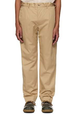 Beige Andover Trousers