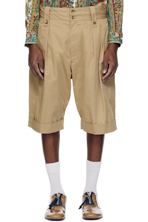 Tan Gurkha Shorts